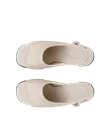 ECCO® Sculpted Alba 65 Damen Ledersandale mit Absatz - Beige - Top_Left_Pair