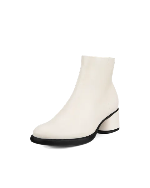 ECCO® Sculpted Lx 35 dame halvhøy støvel skinn - Beige - M