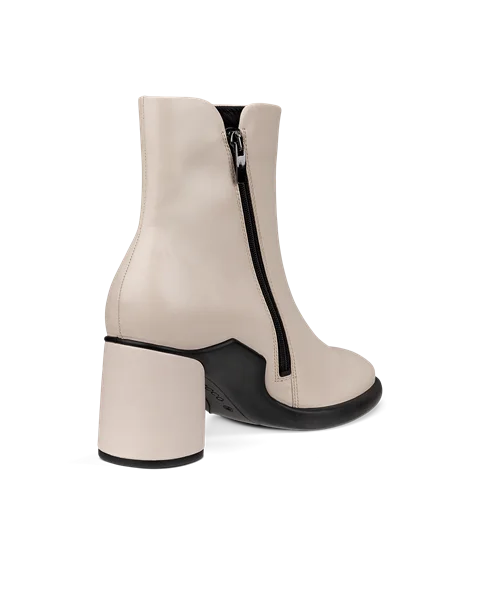 ECCO® Sculpted Lx 55 dame halvhøy støvel skinn - Beige - B