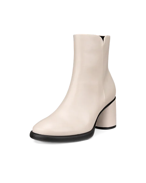 ECCO® Sculpted Lx 55 dame halvhøy støvel skinn - Beige - M