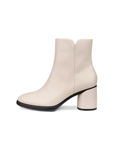 ECCO® Sculpted Lx 55 dame halvhøy støvel skinn - Beige - O