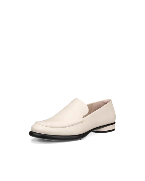 ECCO® Sculpted LX Dames leren mocassin - Beige - M