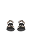 ECCO® Sculpted Sandal LX 35 Damen Ledersandale mit Absatz - Beige - Front_Pair