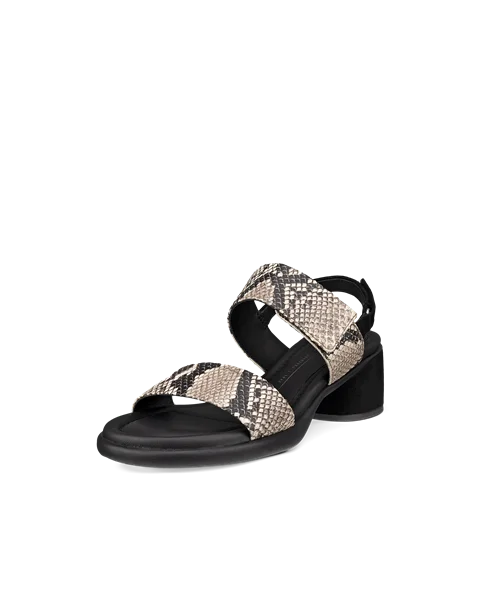 ECCO® Sculpted Sandal LX 35 Damen Ledersandale mit Absatz - Beige - M