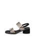 ECCO® Sculpted Sandal LX 35 Dames leren sandaal met hak - Beige - O