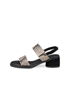 ECCO® Sculpted Sandal LX 35 Damen Ledersandale mit Absatz - Beige - O