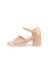 Women's ECCO® Sculpted Sandal LX 55 Leather Heeled Sandal - Beige - O