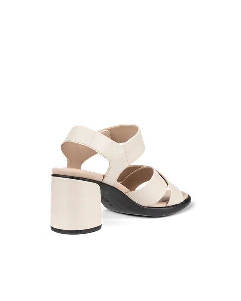 ECCO® Sculpted Sandal LX 55 odinės basutės su kulnu moterims - Rusvai gelsvas - B