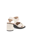 Women's ECCO® Sculpted Sandal LX 55 Leather Heeled Sandal - Beige - B