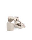 ECCO® Sculpted Sandal LX 55 női magassarkú bőrszandál - Bézs - B
