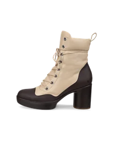 Botins couro mulher ECCO® Shape Sculpted Motion 55 - Bege - O
