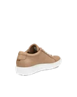 ECCO® Soft 60 Dames leren sneaker - Beige - B