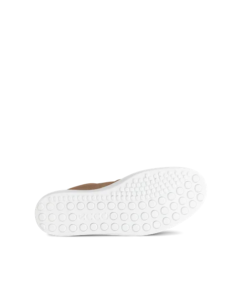 ECCO® Soft 60 Dames leren sneaker - Beige - S