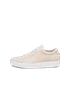 ECCO® Soft 60 Dames nubuck sneaker - Beige - O