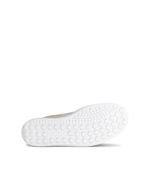 ECCO® Soft 60 Dames leren sneaker - Beige - S