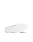ECCO® Soft 60 Dames leren sneaker - Beige - S