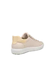 ECCO® Soft 7 sneakers i læder til damer - Beige - B