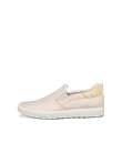 ECCO® Soft 7 dame sneakers skinn - Beige - O