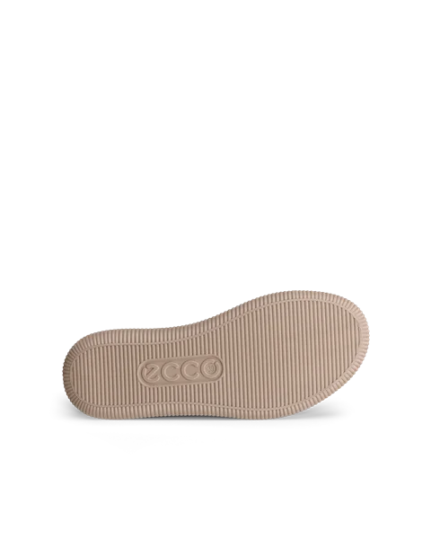 ECCO® Soft Zero sneakers i læder til damer - Beige - S