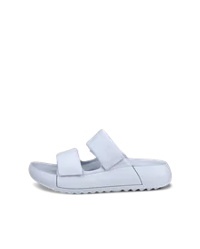 ECCO® Cozmo PF dame sandal to stropper skinn - Blå - O