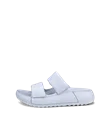 ECCO® Cozmo PF dame sandal to stropper skinn - Blå - O