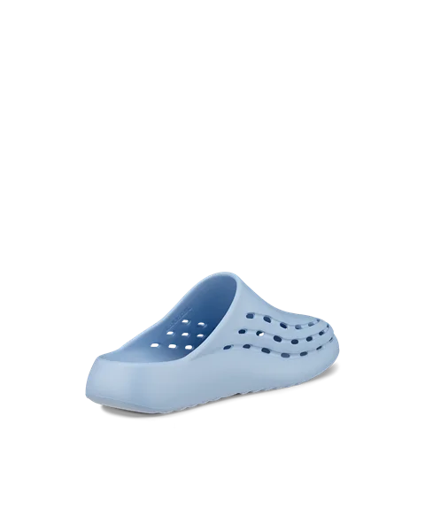 ECCO® Cozmo Slide női bőrpapucs - Kék - B