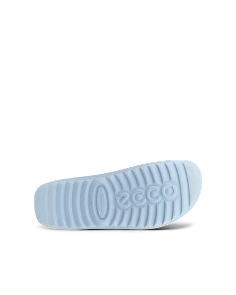 ECCO® Cozmo Slide női bőrpapucs - Kék - S