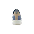 ECCO® Gruuv sneakers i læder til damer - Blå - Heel