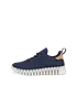 ECCO® Gruuv Skinnsneaker dam - Blå - O