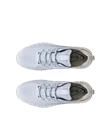 Women's ECCO® Gruuv Leather Trainer - Blue - Top_Left_Pair