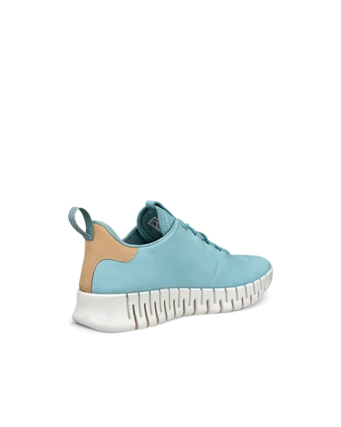 ECCO® Gruuv női nubuk sneaker - Kék - B