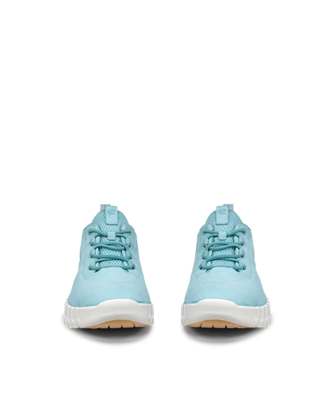 ECCO® Gruuv női nubuk sneaker - Kék - Front_Pair