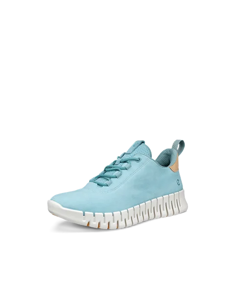 ECCO® Gruuv női nubuk sneaker - Kék - M