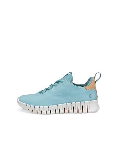 ECCO® Gruuv női nubuk sneaker - Kék - O