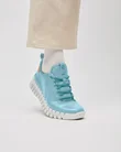 ECCO® Gruuv Damen Sneaker aus Nubukleder - Blau - Lifestyle_Image_1