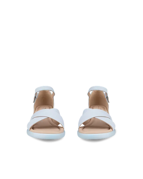 ECCO® Sculpted Sandal LX 35 højhælet sandaler i nubuck til damer - Blå - Front_Pair