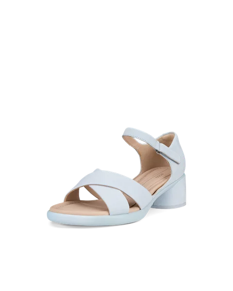 ECCO® Sculpted Sandal LX 35 dame sandal med hæl nubuk - Blå - M