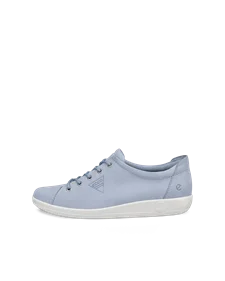 ECCO® Soft 2.0 Damen Sneaker aus Nubukleder - Blau - O