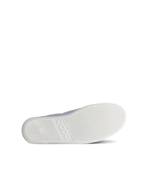 ECCO® Soft 2.0 Damen Sneaker aus Nubukleder - Blau - S