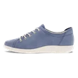Damskie nubukowe sneakersy ECCO® Soft 2.0 - Niebieski - Inside