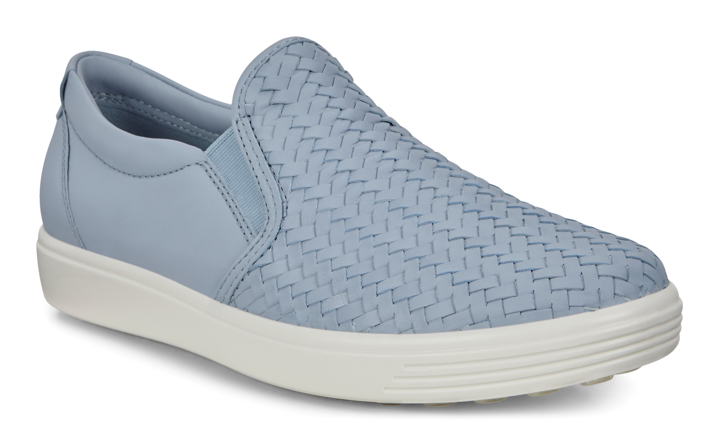 ecco soft slip on sneaker