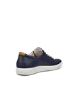 Ženski usnjeni ležerni čevlji ECCO® Soft 7 - Mornarsko modra - B