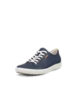 ECCO® Soft 7 Damen Ledersneaker - Blau - M