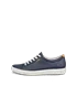 ECCO® Soft 7 Damen Sneaker aus Nubukleder - Blau - O