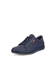 ECCO® Soft 7 Damen Ledersneaker - Blau - M