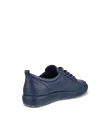 Damskie skórzane sneakersy Gore-Tex ECCO® Soft 7 - Niebieski - B