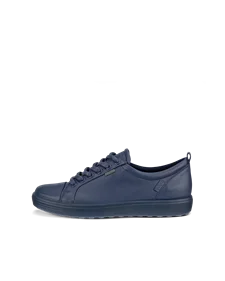 Ženski Gore-Tex usnjeni ležerni čevlji ECCO® Soft 7 - modra - O