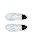 ECCO® Street 720 baskets en cuir Gore-Tex pour femme - Bleu - Top_Left_Pair