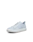 Women's ECCO® Street Ace Nubuck Trainer - Blue - M