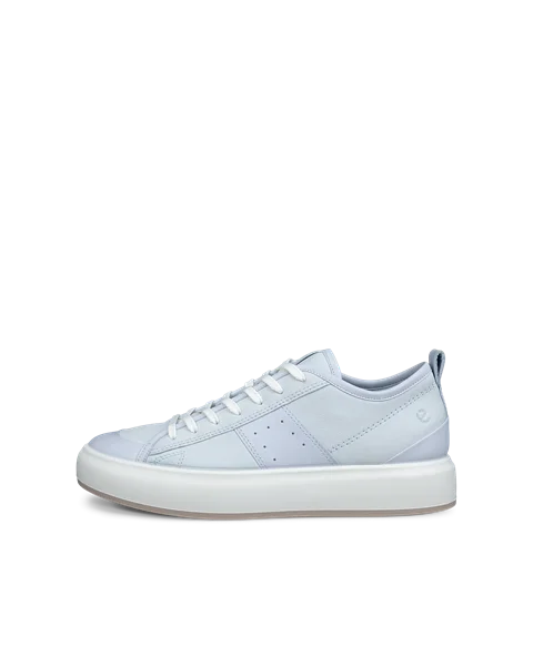 Women's ECCO® Street Ace Nubuck Trainer - Blue - O